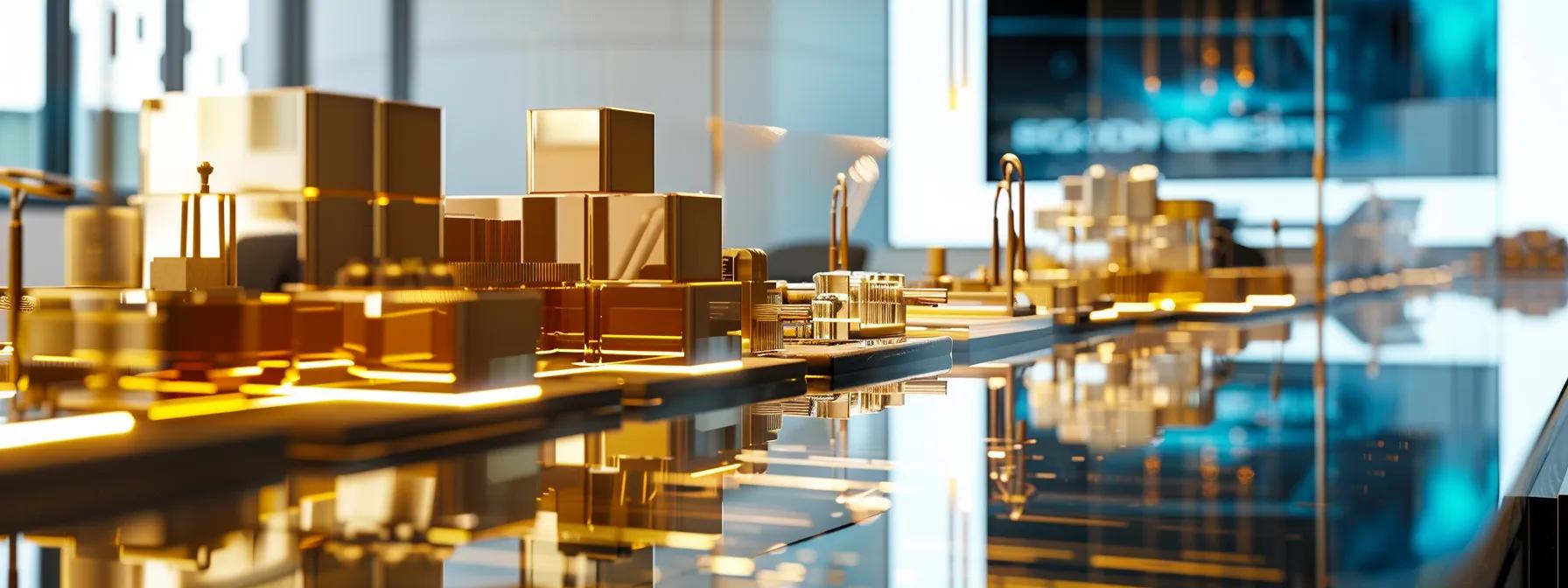 Image of gold-plated gadgets showcasing durability and luxurious aesthetic for electronics.