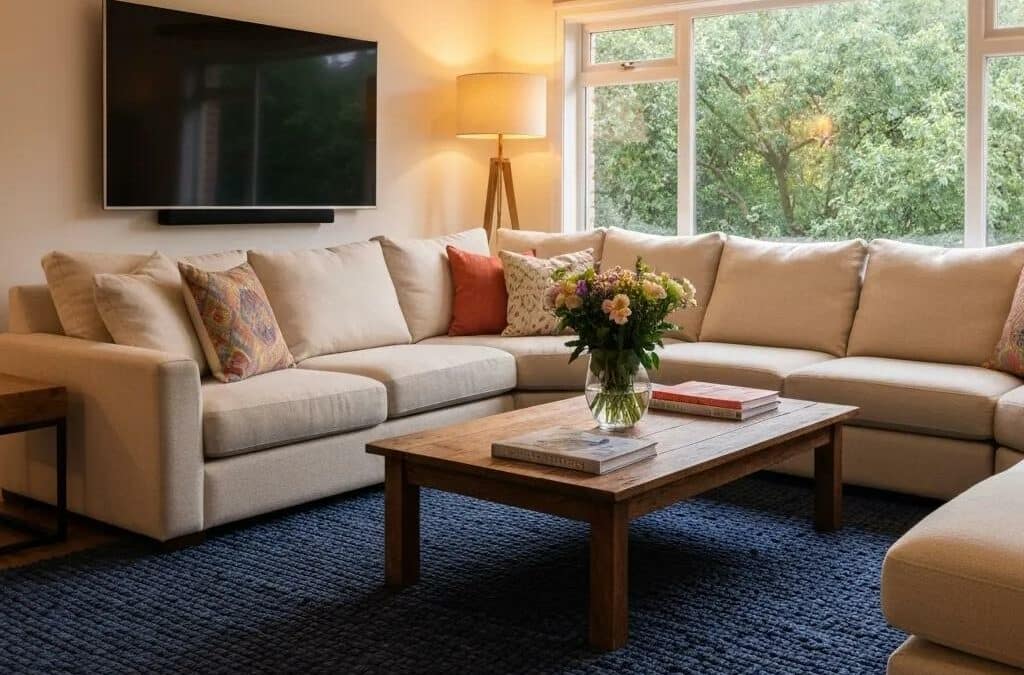 Natural skincare ingredients including aloe vera, honey, and turmeric arranged on a wooden countertop for DIY skincare